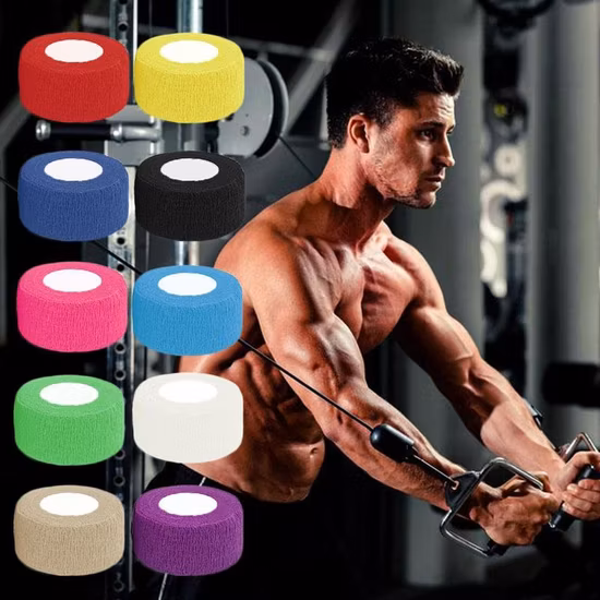 Disposable Customized Medical Self Adhesive Cohesive Sport Bandage with CE FDA Certified