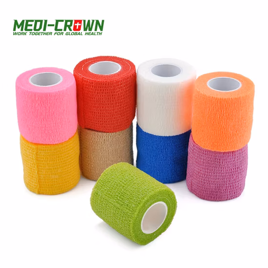 低価格の医療供給不織布弾性粘着包帯