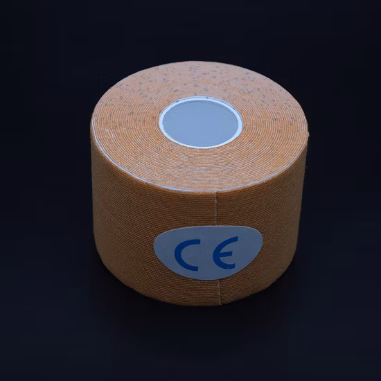医療綿弾性キネシオロジー理学療法筋肉キネシオ スポーツ テープ CE 承認済み